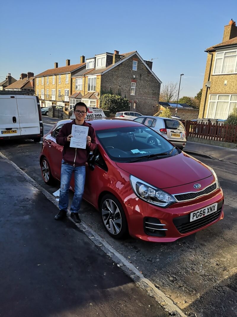 Driving lessons graduate